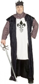 XL - Renaissance Warrior King Costume