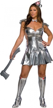 Secret Wishes - Tin Woman Plus Size Costume