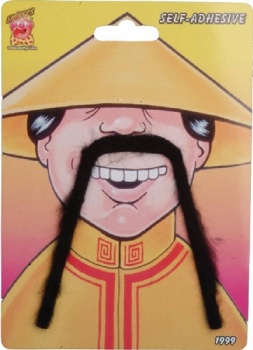 Chinaman / Mandarin Tash (Black)
