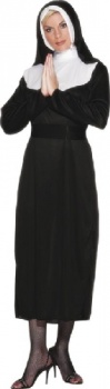Nun Fancy Dress Costume