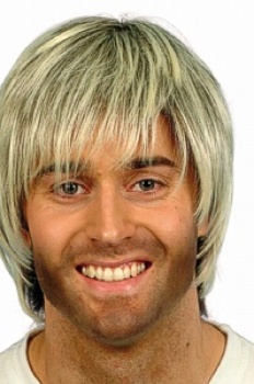 Boy Band Wig (Blonde and Brown)