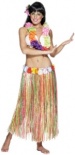Multi-Colour 79cm Hula Skirt with Flowers