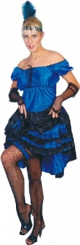 Saloon Girl (Blue) Costume