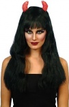 Long Devil Wig (Black)