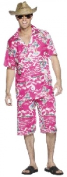 Hawaiian Shirt + Shorts - Purple