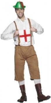 St George Lederhosen Costume