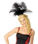 Can Can Dancers Feather Headpiece