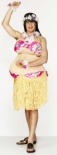 Hawaiian Hula Padded Fancy Dress Costume
