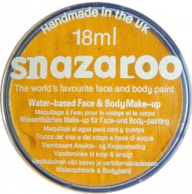 Snazaroo Face Paint - Sparkle - Yellow - 18ml