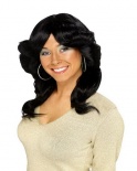 70's Flick Wig - Black