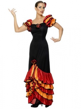 Ladies Rumba Fancy Dress Costume.
