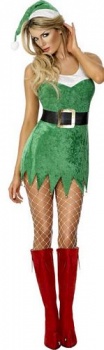 Santa's Sexy Little Helper - Fever Fancy Dress Costume