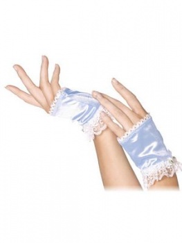 Bijou Boutique Fancy Dress Costumes - Glovettes - Blue