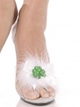 Bijou Boutique Fancy Dress Costumes - Shoe Clips - Shamrocks Shoe Clips