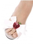 Bijou Boutique Fancy Dress Costumes - Shoe Clips - Apple Shoe Clips