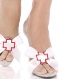 Bijou Boutique Fancy Dress Costumes - Shoe Clips - Nurse Shoes Clips