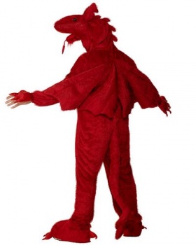 Adult - Welsh Dragon Fancy Dress Costume