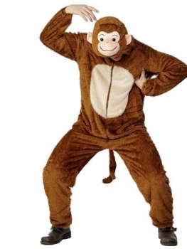 Adult - Monkey Fancy Dress Costume