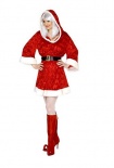 Miss Velour Santa Fancy Dress Costume