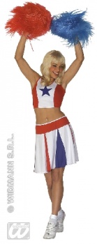 Cheerleader (Sexy) Fancy Dress Costume