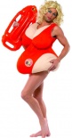 Baywatch Mens Fat Suit Fancy Dress Costume