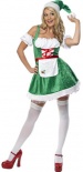 Christmas Maid - Green - Fever - Fancy Dress Costume
