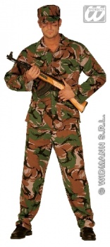 XL - G I Joe Fancy Dress Costume