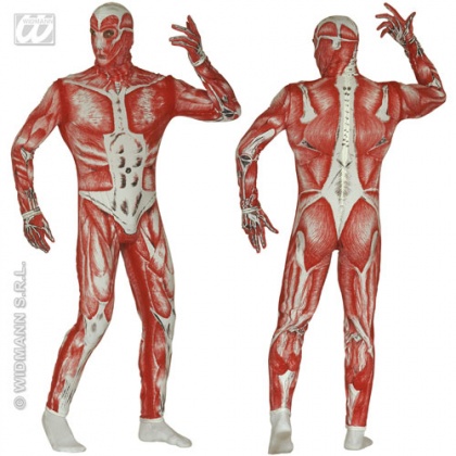 Skinned Alive Fancy Dress Costume