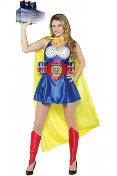 Beer Girl Fancy Dress Costume