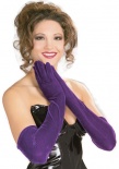 Gloves - Velvet - Purple