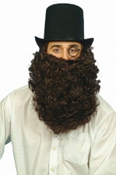 Bushy Beard and Tash (Brown)