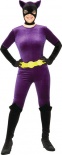 Sexy Velvet Catwoman Fancy Dress Costume