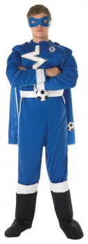Chelsea - Muscle Chest Superhero Fancy Dress Costume
