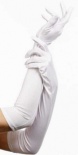 Gloves - White - Jersey Fabric