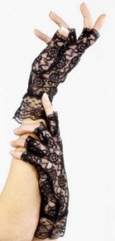 Gloves - Black - Fingerless 
