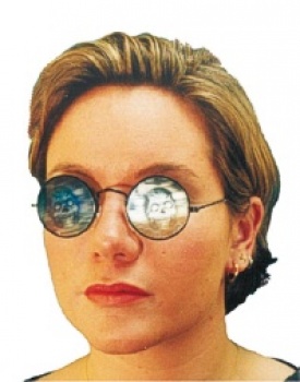Eyeball & Skull Hologram Specs