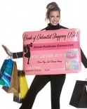 Credit Card Fancy Dress Costume
