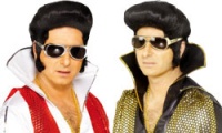 Elvis Glasses and Sideburns