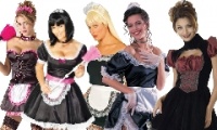 French Maids Fancy Dress Costumes