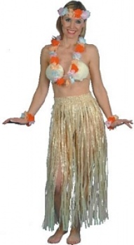 Natural Colour Hula Skirt 90cm