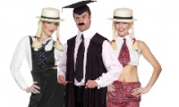 School Boy and Girl Fancy Dress Costumes